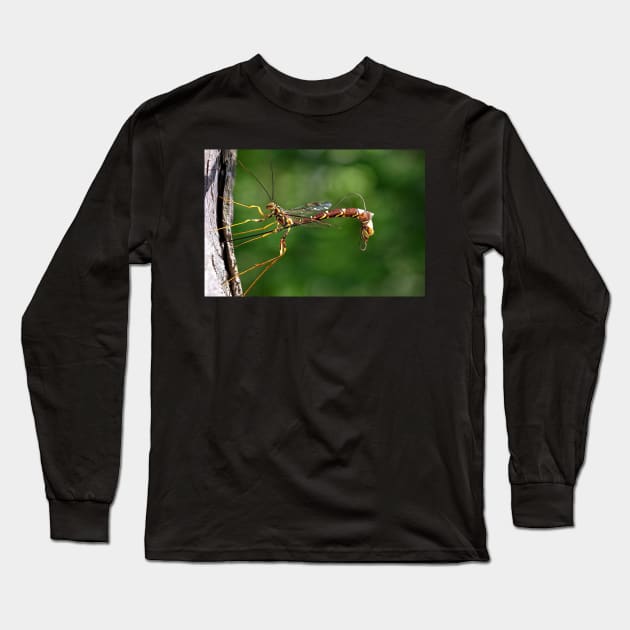 The Alien Has Landed Long Sleeve T-Shirt by EugeJ